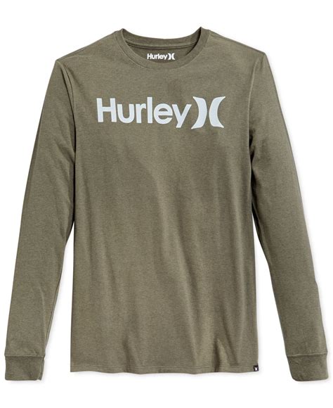 hurley long sleeve t shirts